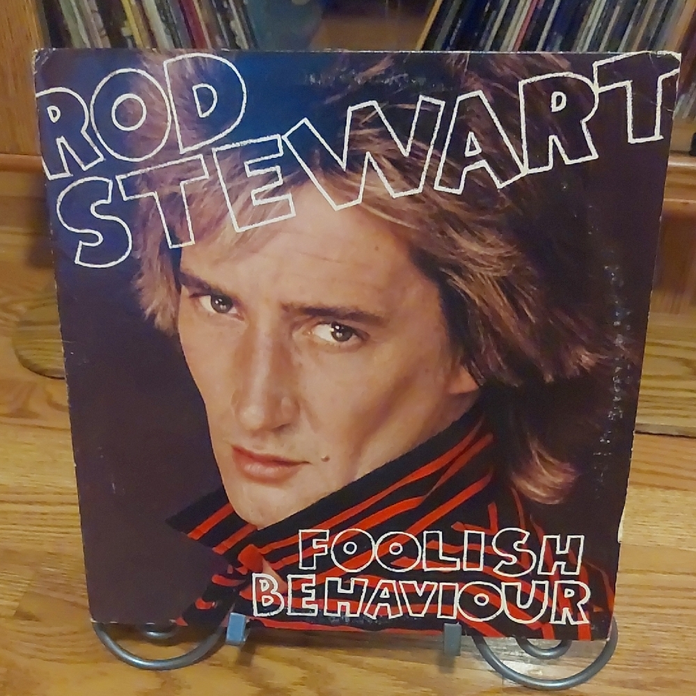 Rod Stewart 'Foolish Behaviour' Vinyl Record